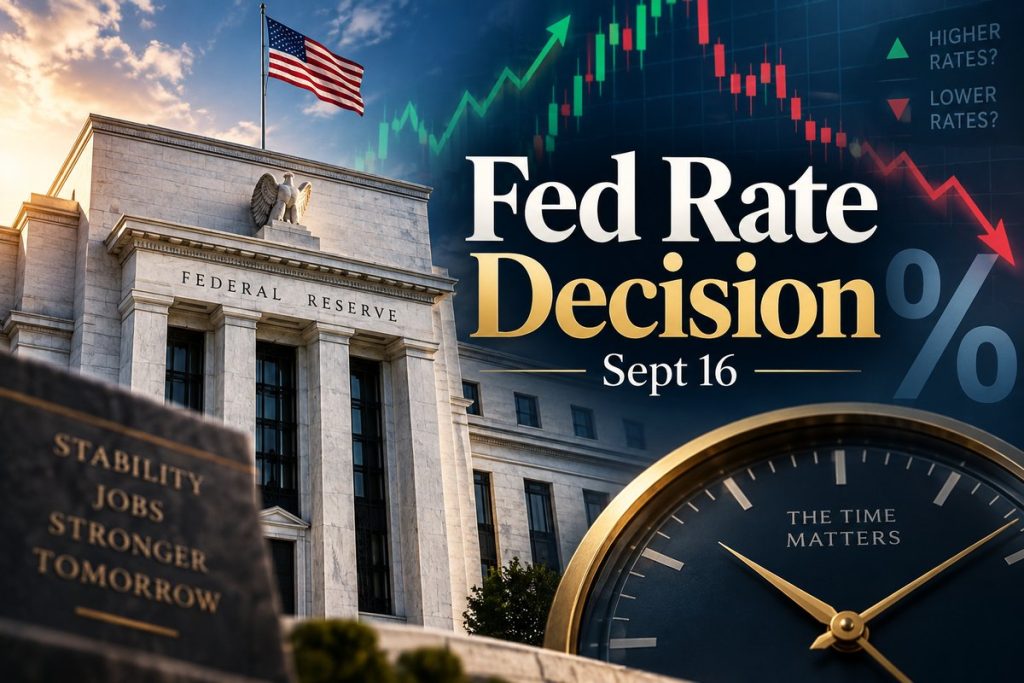 What Time Is the Fed Rate Decision Today?