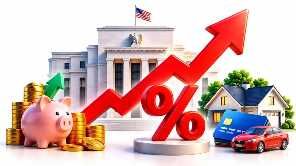 Fed Rate Hike 2026: What It Means for Savings, CDs, Credit Cards & Mortgages