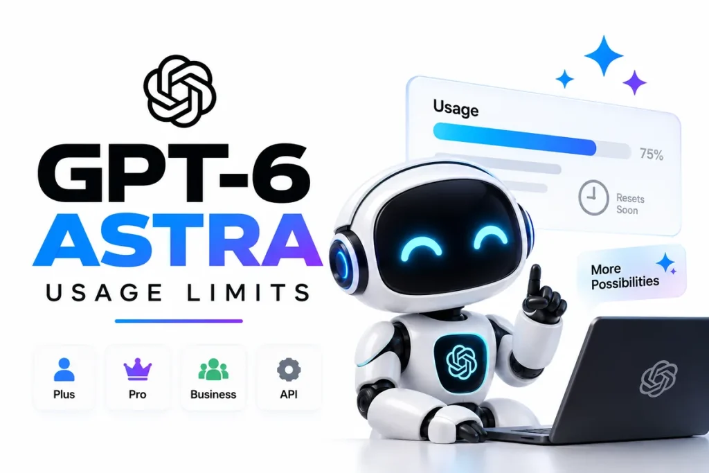 GPT-6 Astra Usage Limits: Plus vs Pro, Resets & Quotas