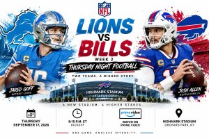 Lions vs Bills 2026: Time, TV Channel, Streaming & Week 2 Preview