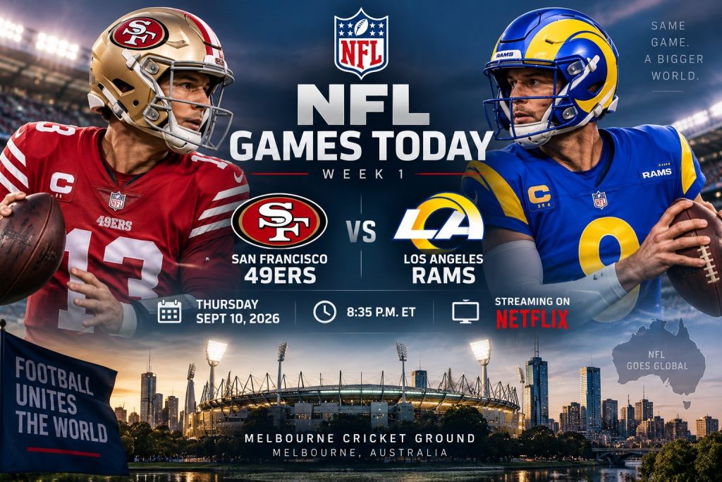 NFL Games Today: 49ers vs Rams Time, TV Channel & Live Stream