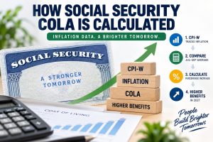Social Security COLA calculation using CPI-W inflation data for 2027 benefits