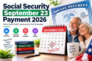Social Security September 23 Payment 2026: Who Gets Paid?