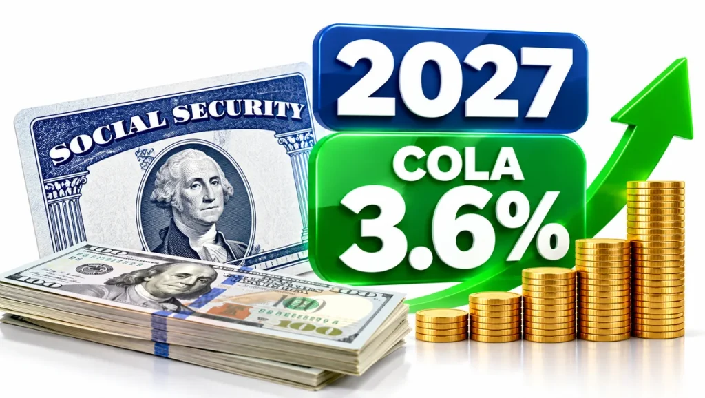 2027 Social Security COLA Is Official: 3.6% Raise, New Payment Amounts & Limits