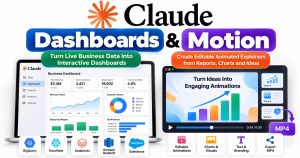 Claude Dashboards and Claude Motion: Features, Availability and How They Work