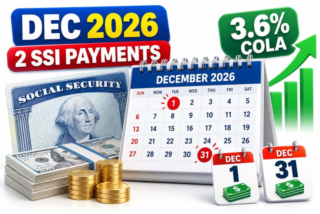 Social Security December 2026 Payment Schedule