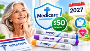 Medicare GLP-1 Bridge 2027: $50 Wegovy & Zepbound Coverage, Eligibility & How to Apply