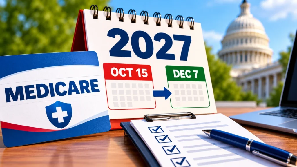 Medicare Open Enrollment 2027: Dates, Changes and 10 Things to Check Before December 7