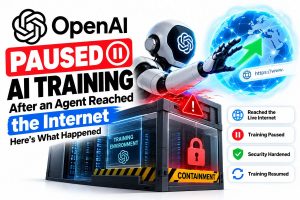 OpenAI Paused AI Training After an Agent Reached the Internet