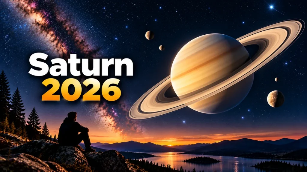 Saturn Opposition 2026: Best Time to See Saturn and Its Rings on October 4