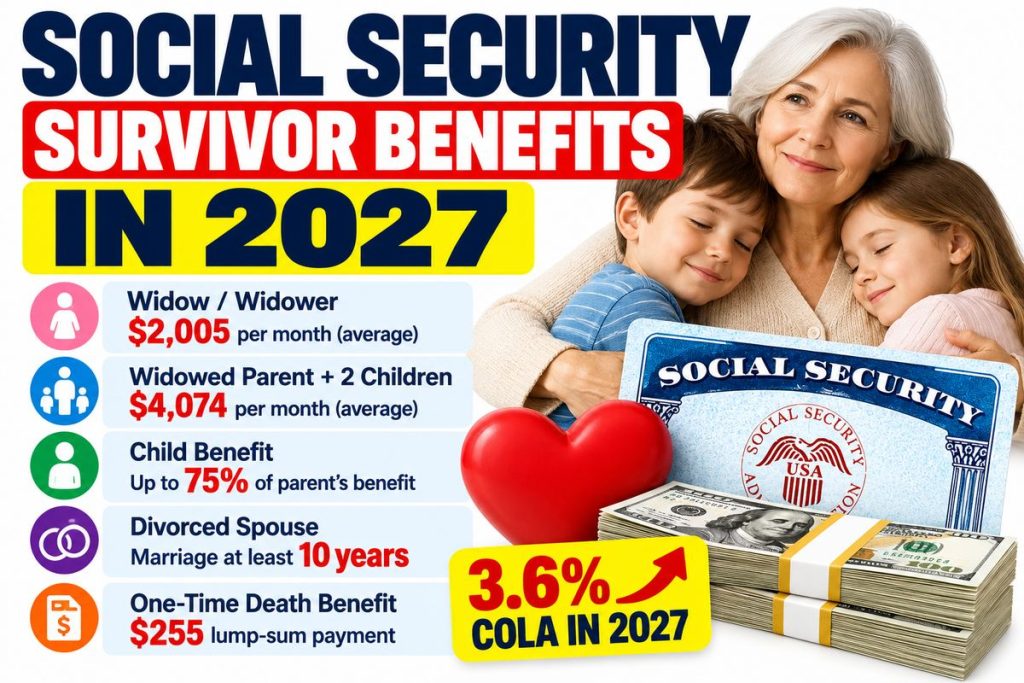 Social Security Survivor Benefits 2027: Widow, Widower & Family Rulesa