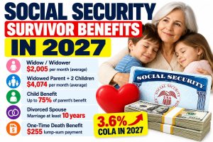 Social Security Survivor Benefits 2027: Widow, Widower & Family Rulesa