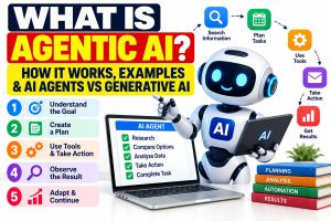 What Is Agentic AI? How It Works, Examples & AI Agents vs Generative AI