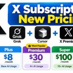 X Subscription Pricing: Grok, Cursor and X Premium Plans Explained